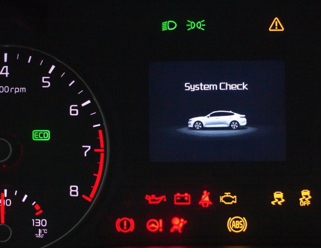 What do these dashboard warning lights mean